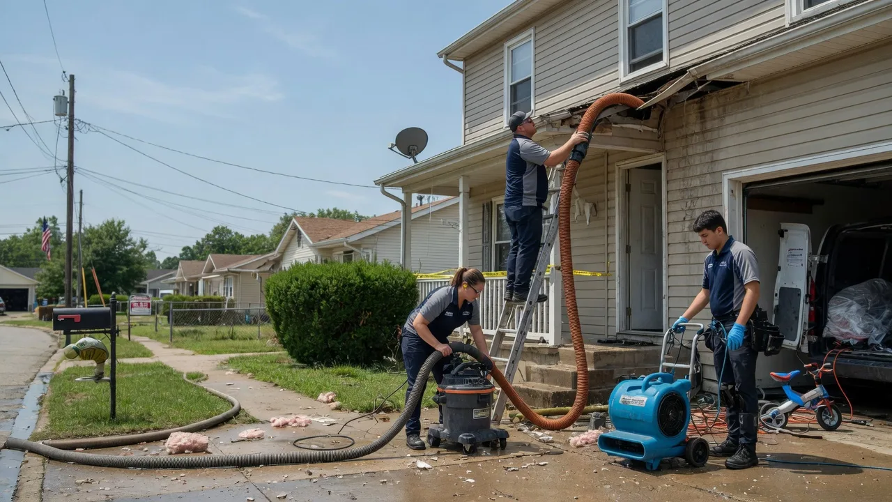 Water Damage Restoration in Alabama near me